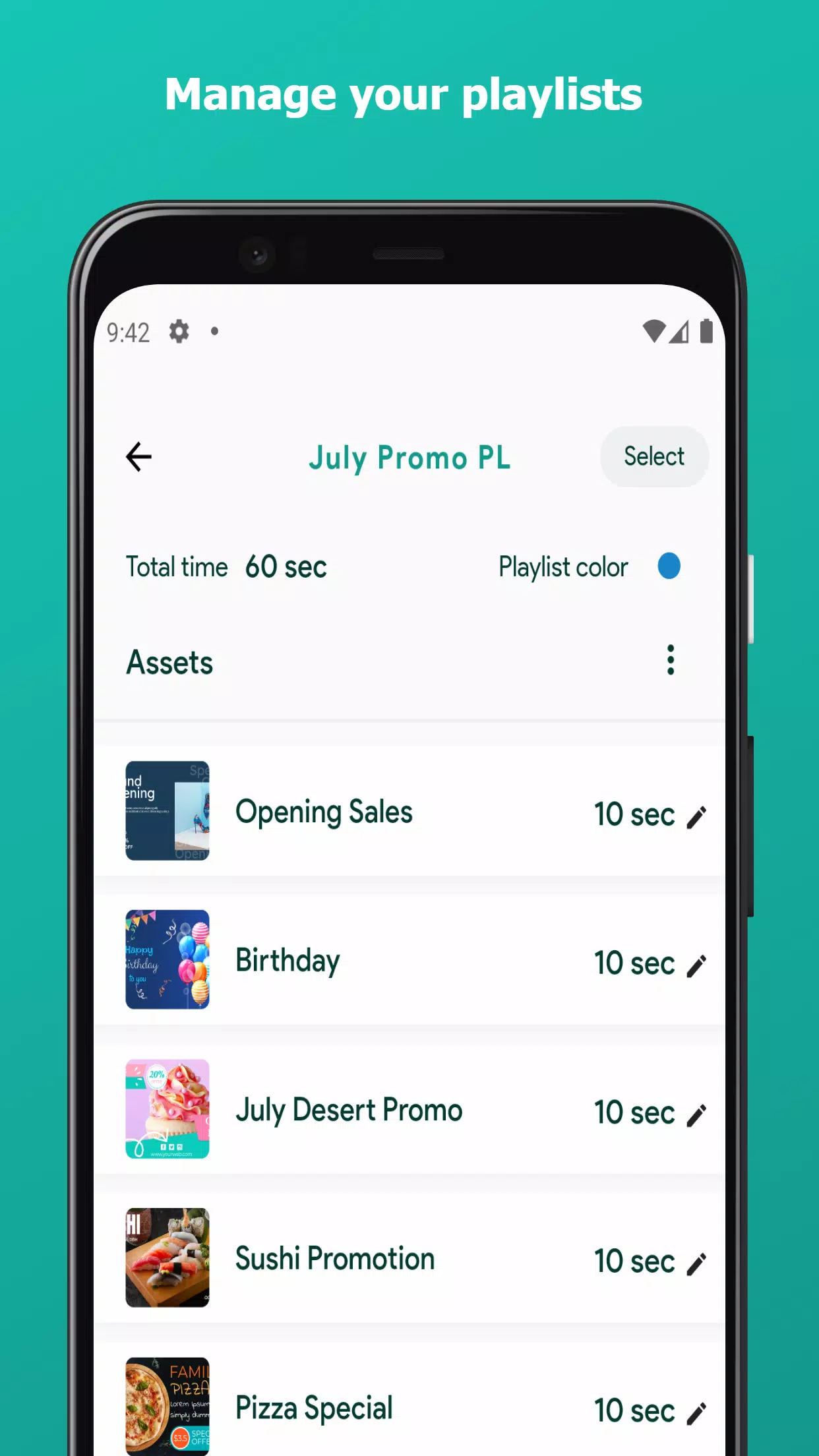 OptiSigns Admin Screenshots