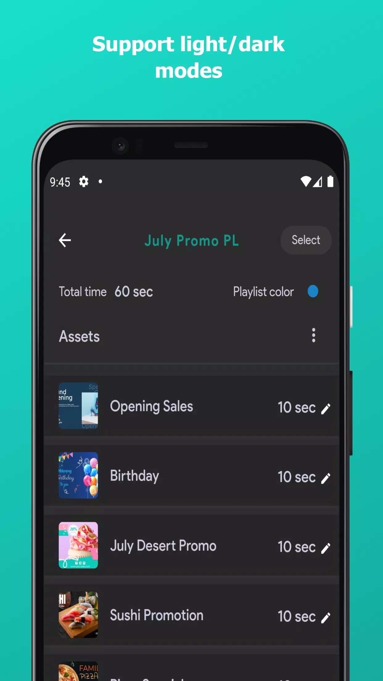 OptiSigns Admin Screenshots