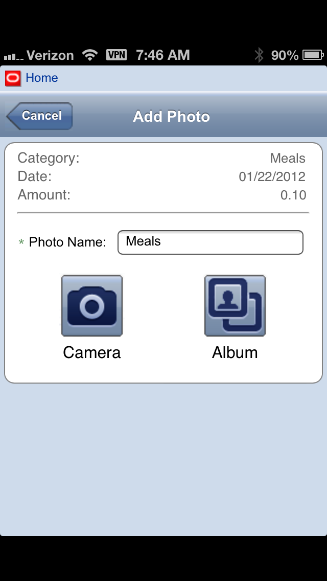 JD Edwards EnterpriseOne Mobile Applications Screenshots