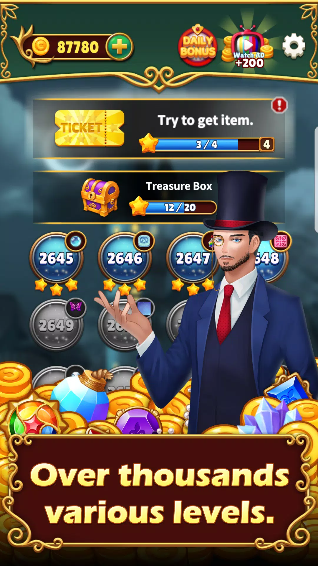 Jewels Mystery Screenshots