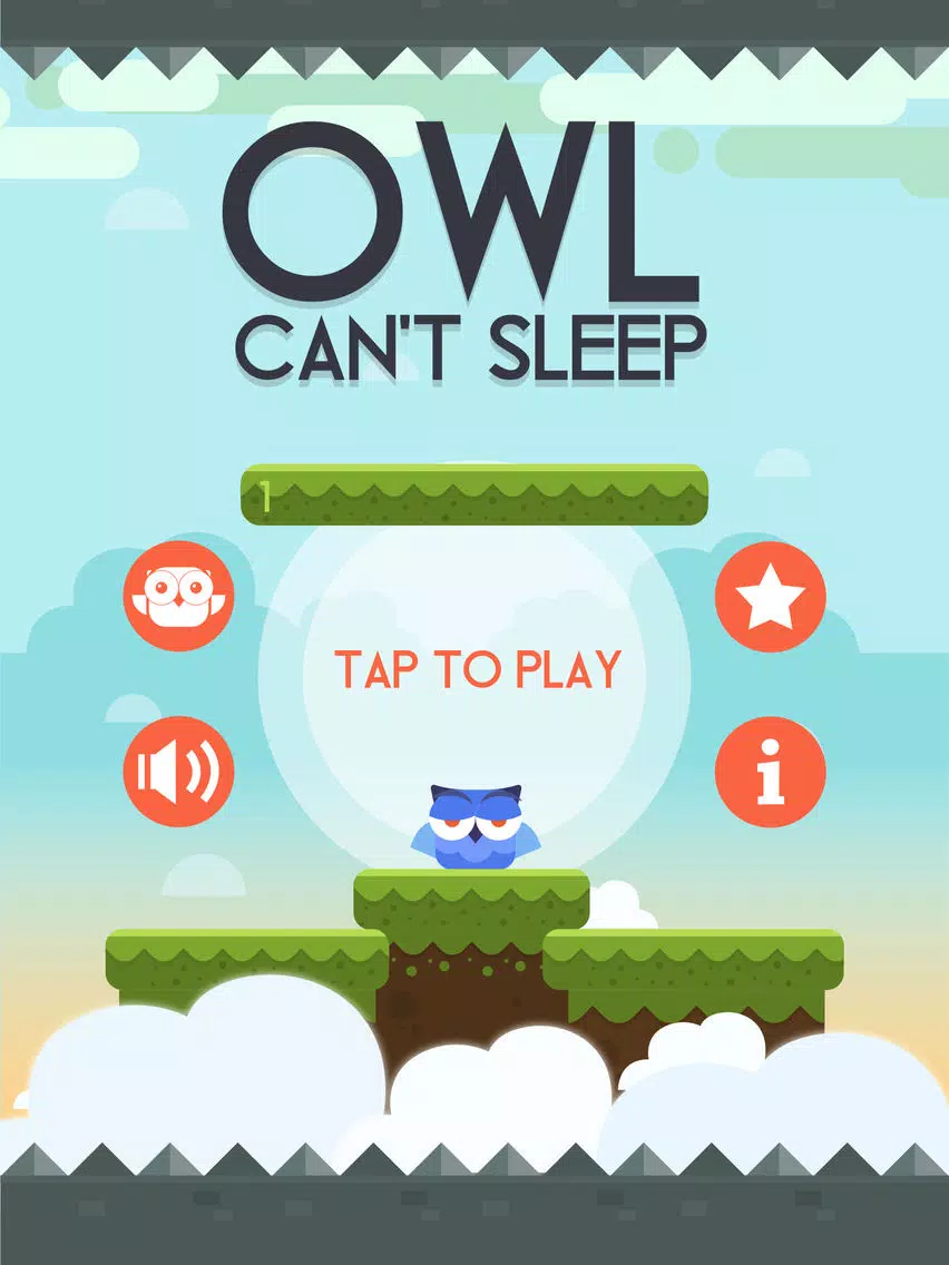 Owl Can't Sleep iPad Screenshots