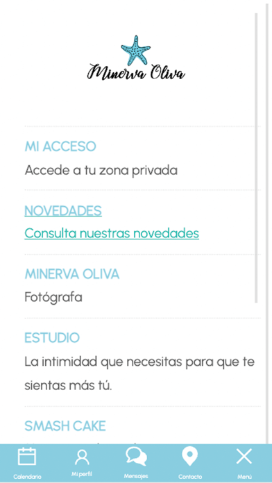 Minerva Oliva Fotografía Screenshots