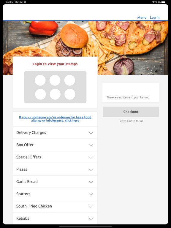 Star Pizza, Consett iPad Screenshots