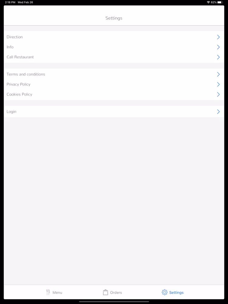 Chicken World Peri Peri London iPad Screenshots