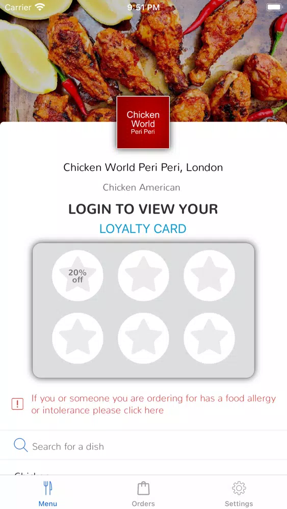 Chicken World Peri Peri London Screenshots