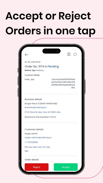 Driver App 2.0 Screenshots