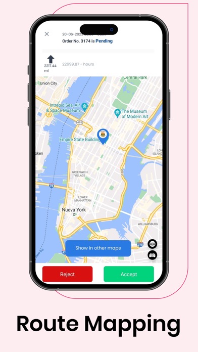 Driver App 2.0 Screenshots