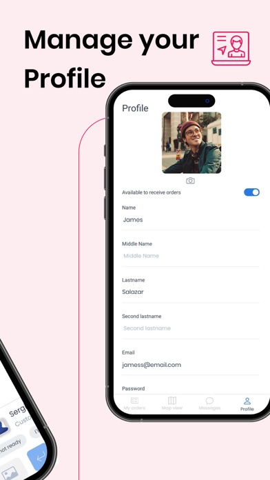 Driver App 2.0 Screenshots