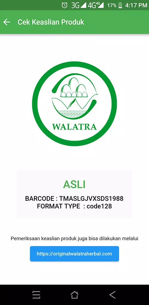 Original Walatra Herbal Screenshots
