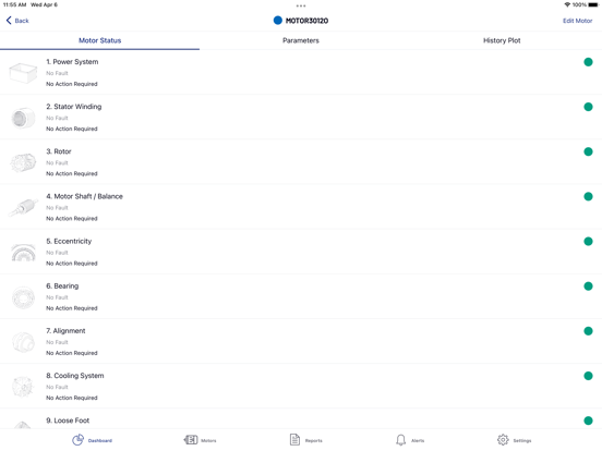OLS Monitoring SMS iPad Screenshots