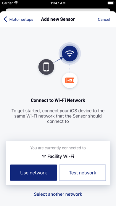 OLS Monitoring SMS Screenshots