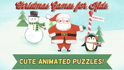Captures d'écran de Christmas Games for Kids: Toddler Jigsaw Puzzles