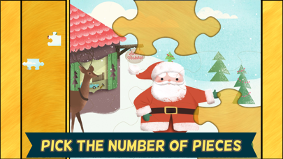 Captures d'écran de Christmas Games for Kids: Toddler Jigsaw Puzzles