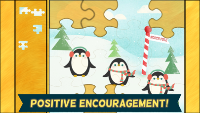 Captures d'écran de Christmas Games for Kids: Toddler Jigsaw Puzzles