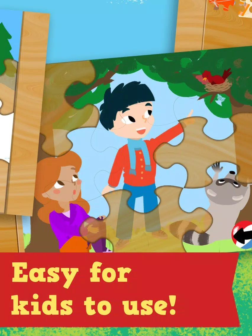 Kids Season Puzzles: Animated Spring, Summer, Fall and Winter Wooden Jigsaw Puzzle Games for Toddler and Preschool Boys and Girls - Education Edition iPad Screenshots