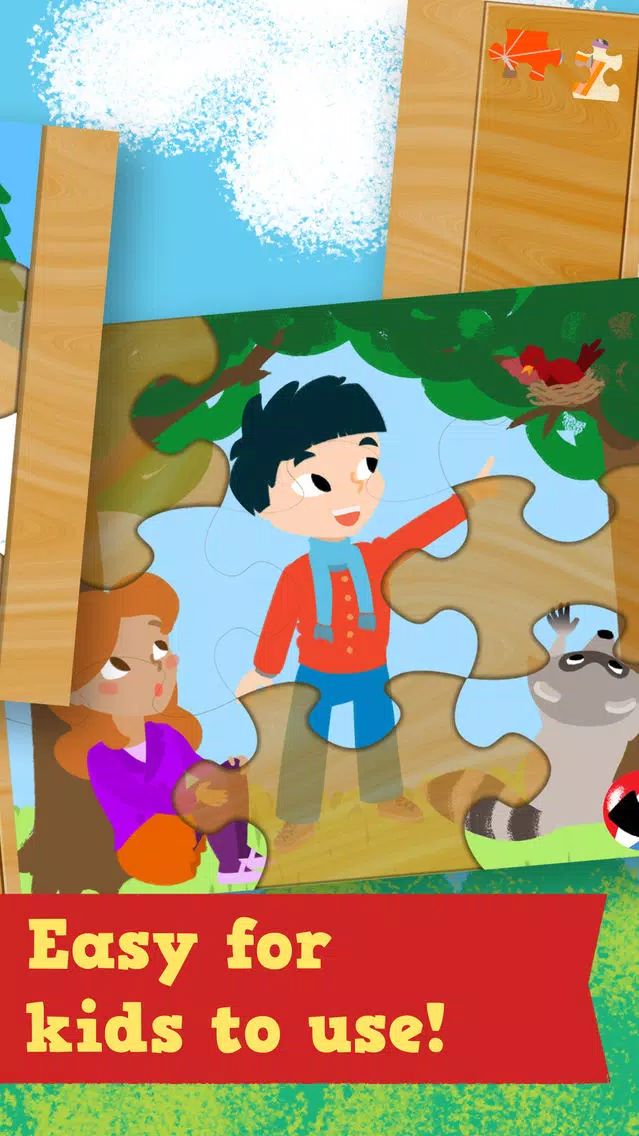 Kids Season Puzzles: Animated Spring, Summer, Fall and Winter Wooden Jigsaw Puzzle Games for Toddler and Preschool Boys and Girls - Education Edition Screenshots