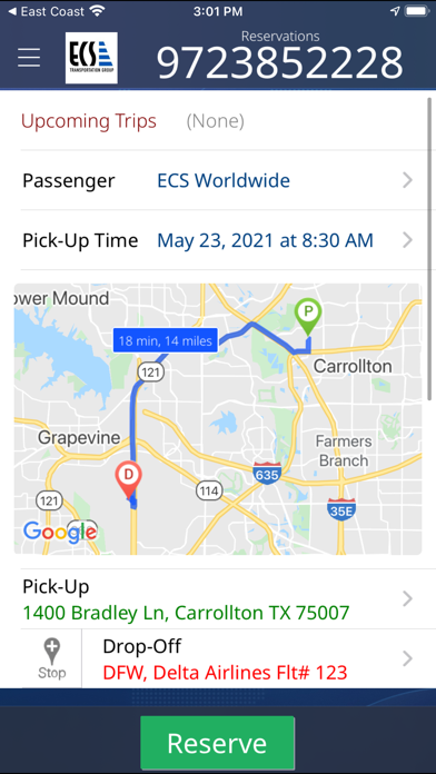 ECS Transportation Group应用截图