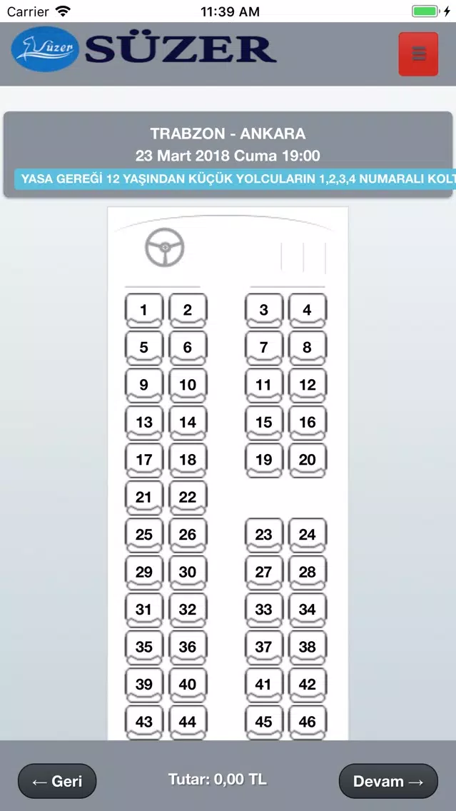 Süzer Seyahat Screenshots