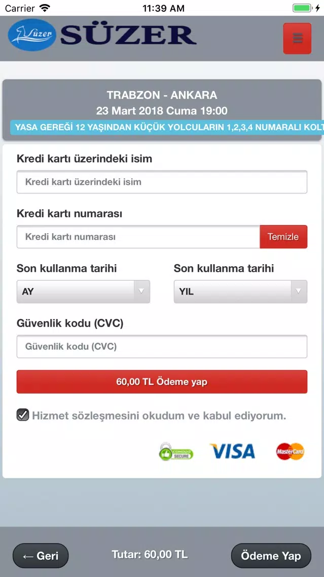 Süzer Seyahat Screenshots