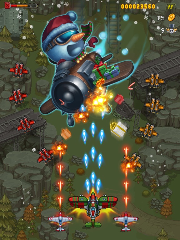 Tangkapan skrin 1945 Air Force: Airplane Games iPad 