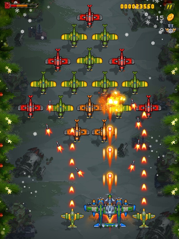 Tangkapan skrin 1945 Air Force: Airplane Games iPad 