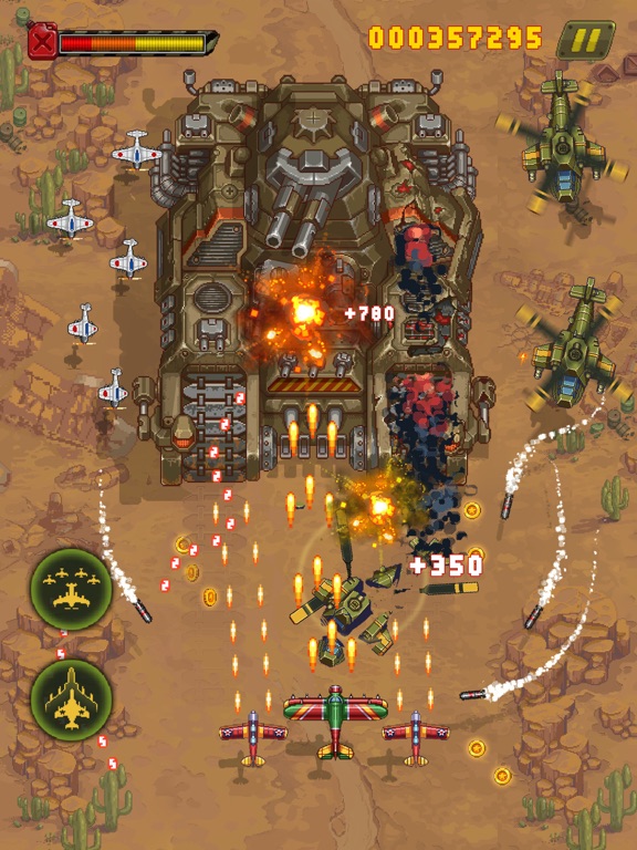 Tangkapan skrin 1945 Air Force: Airplane Games iPad 