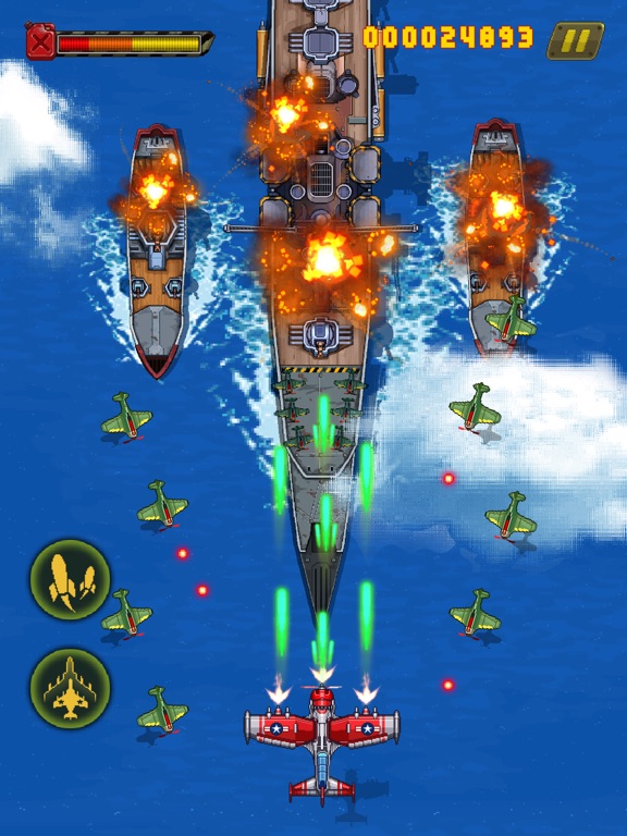 Tangkapan skrin 1945 Air Force: Airplane Games iPad 