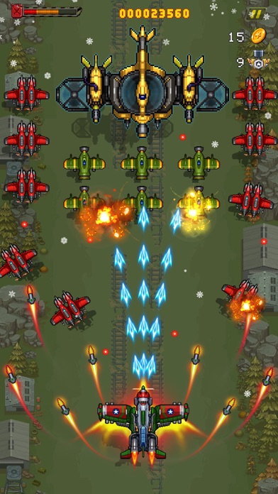 Tangkapan skrin 1945 Air Force: Airplane Games