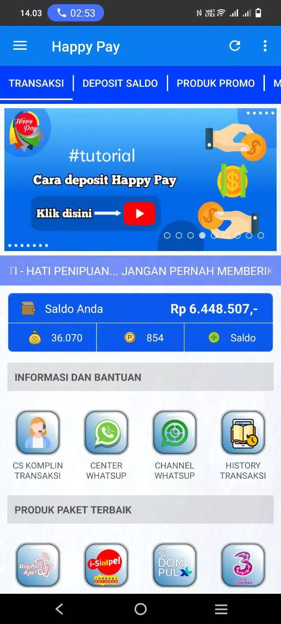 HAPPYPAY Screenshots