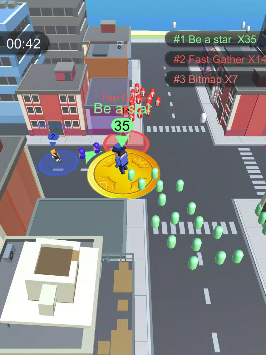 Gather Fans - mania crowd iPad  Screenshots