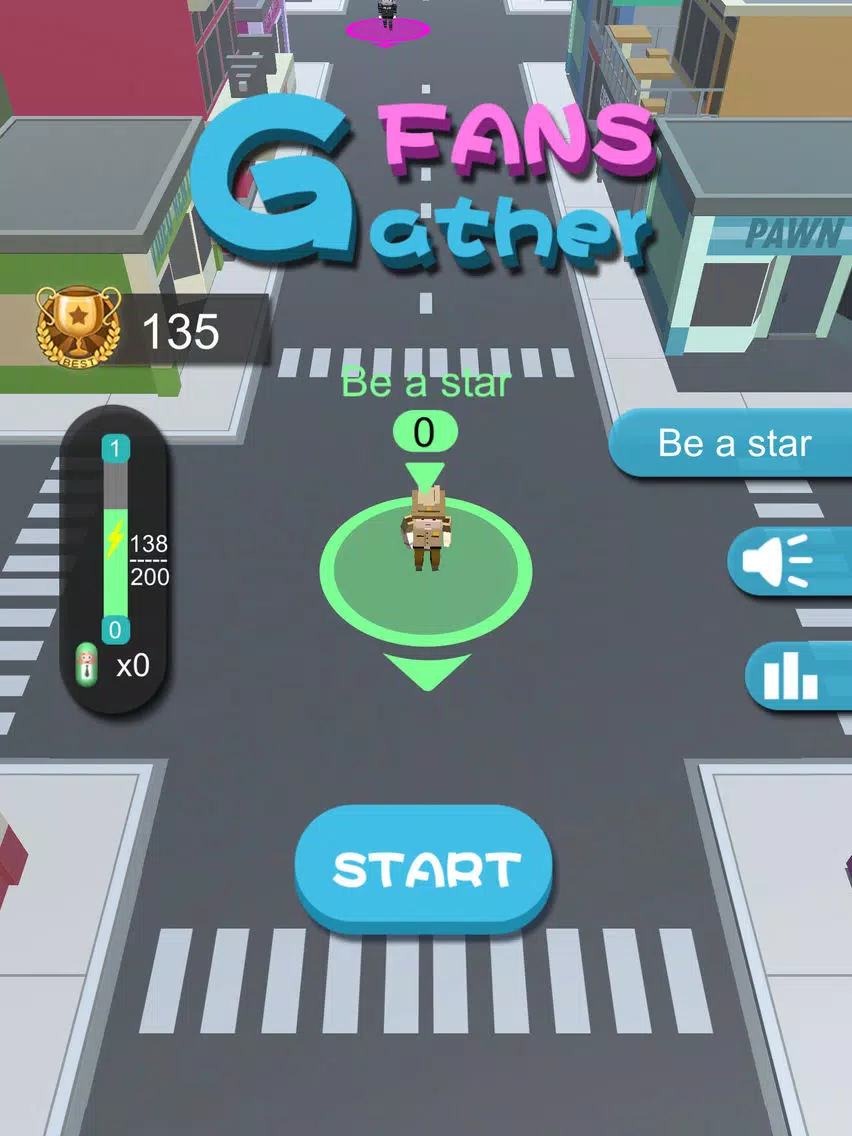 Gather Fans - mania crowd iPad  Screenshots