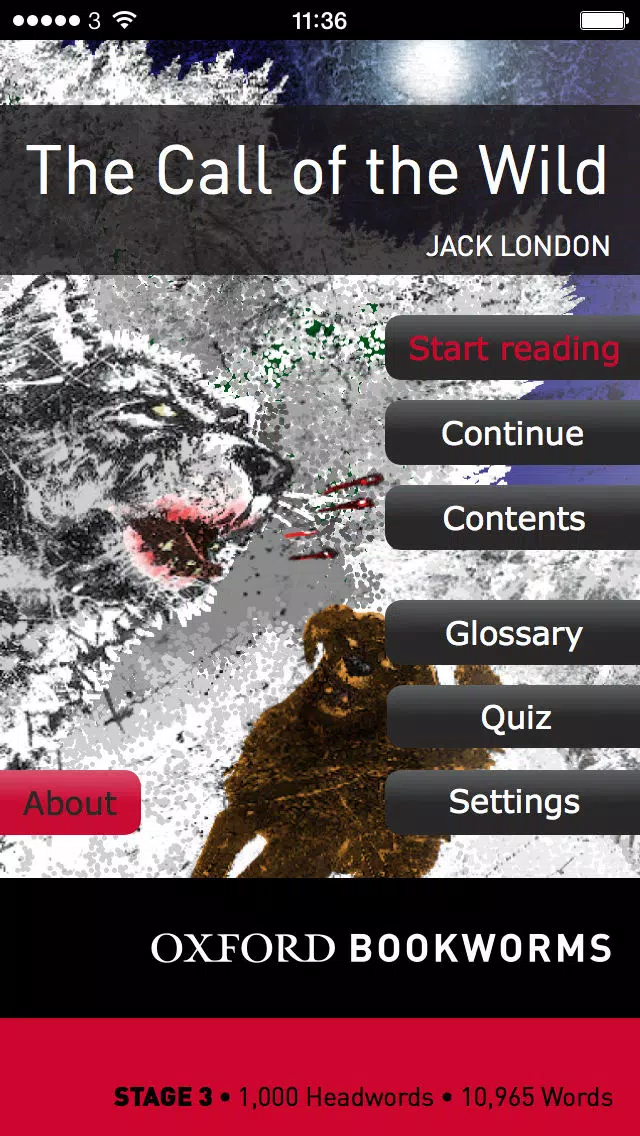 The Call of the Wild: Oxford Bookworms Stage 3 Reader (for iPhone) Screenshots