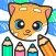 Talking Ginger Coloring