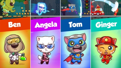 Talking Tom Candy Run स्क्रीनशॉट