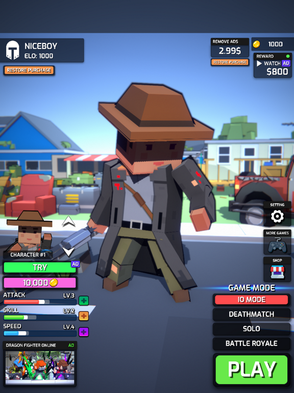 Super God Fighter Online iPad  سکرین شاٹس