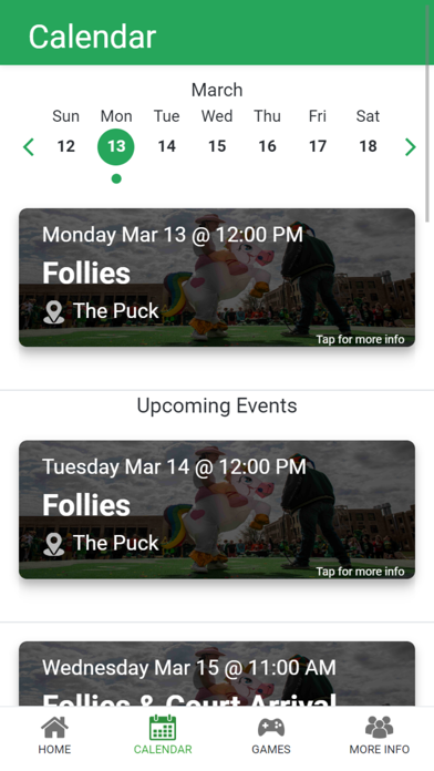 The Best Ever St.Pat's App Screenshots