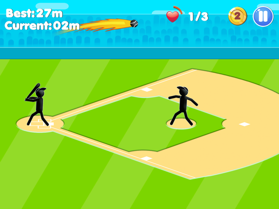 Stickman Baseball Star iPad Screenshots