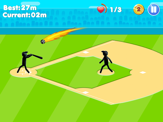 Stickman Baseball Star iPad Screenshots