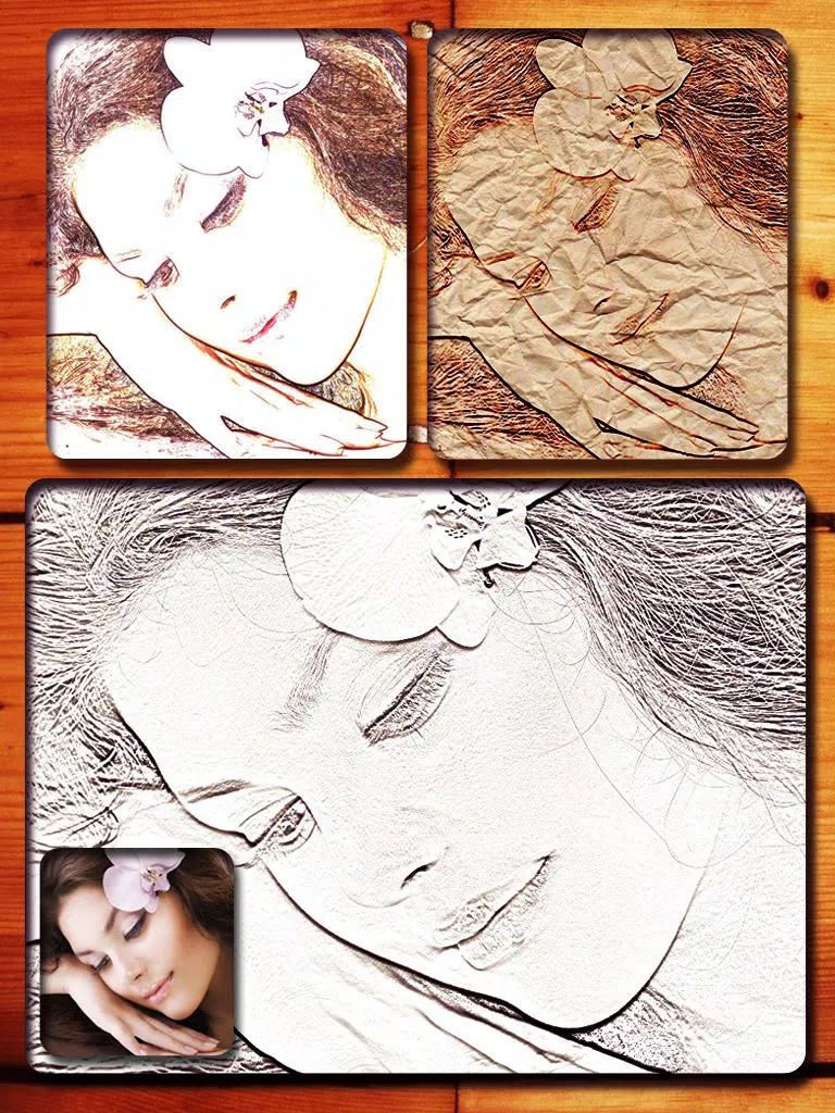 Insta Sketch Fx - Free Toon & Sketch PS Path Effects On Cam photo for Linkedin and kik iPad Screenshots