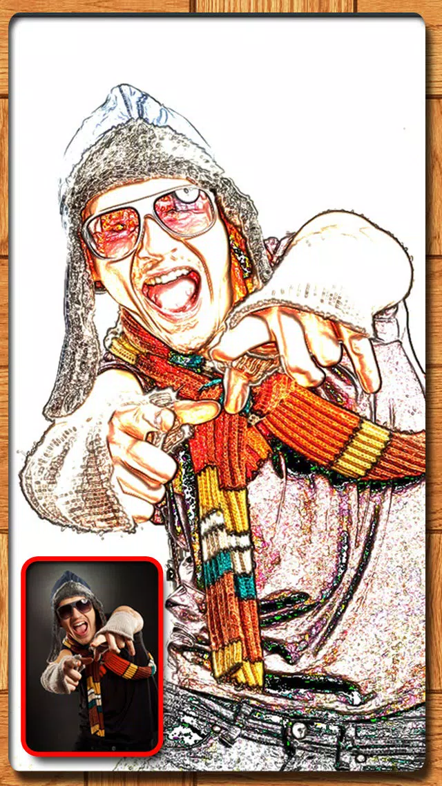 Insta Sketch Fx - Free Toon & Sketch PS Path Effects On Cam photo for Linkedin and kik Screenshots