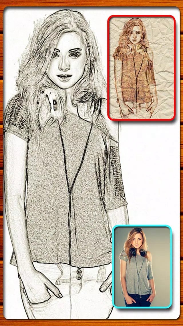 Insta Sketch Fx - Free Toon & Sketch PS Path Effects On Cam photo for Linkedin and kik Screenshots