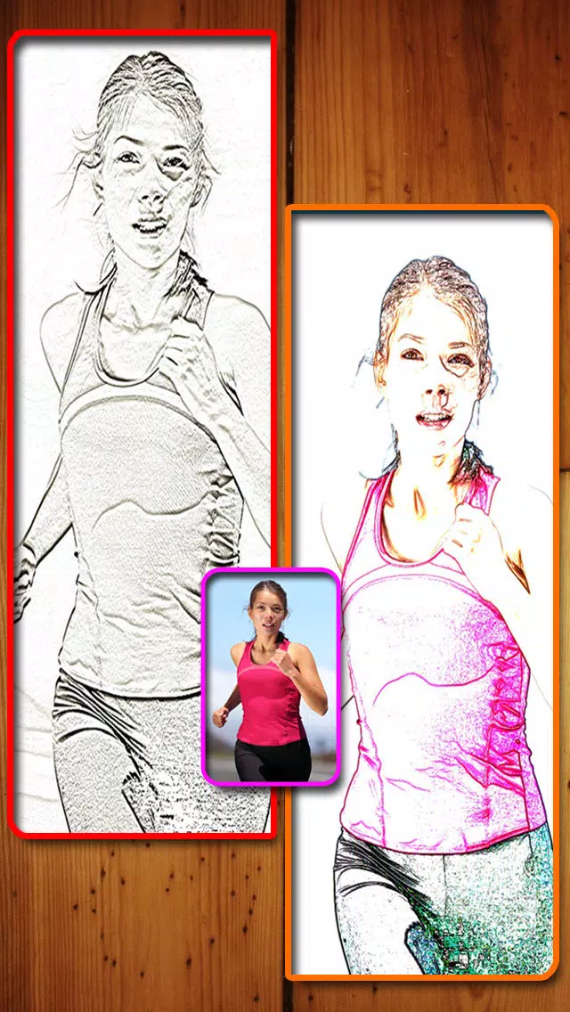 Insta Sketch Fx - Free Toon & Sketch PS Path Effects On Cam photo for Linkedin and kik Screenshots