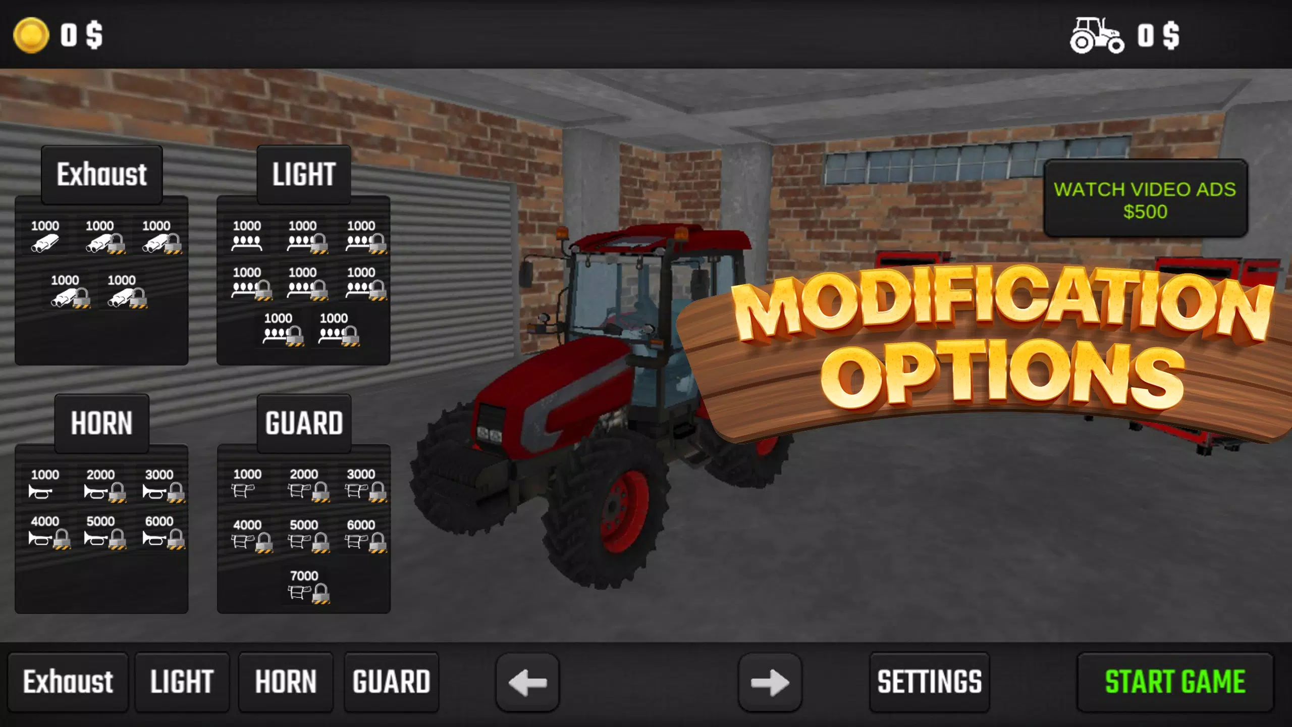 Real 3D Farm Tractor Game 2023 スクリーンショット