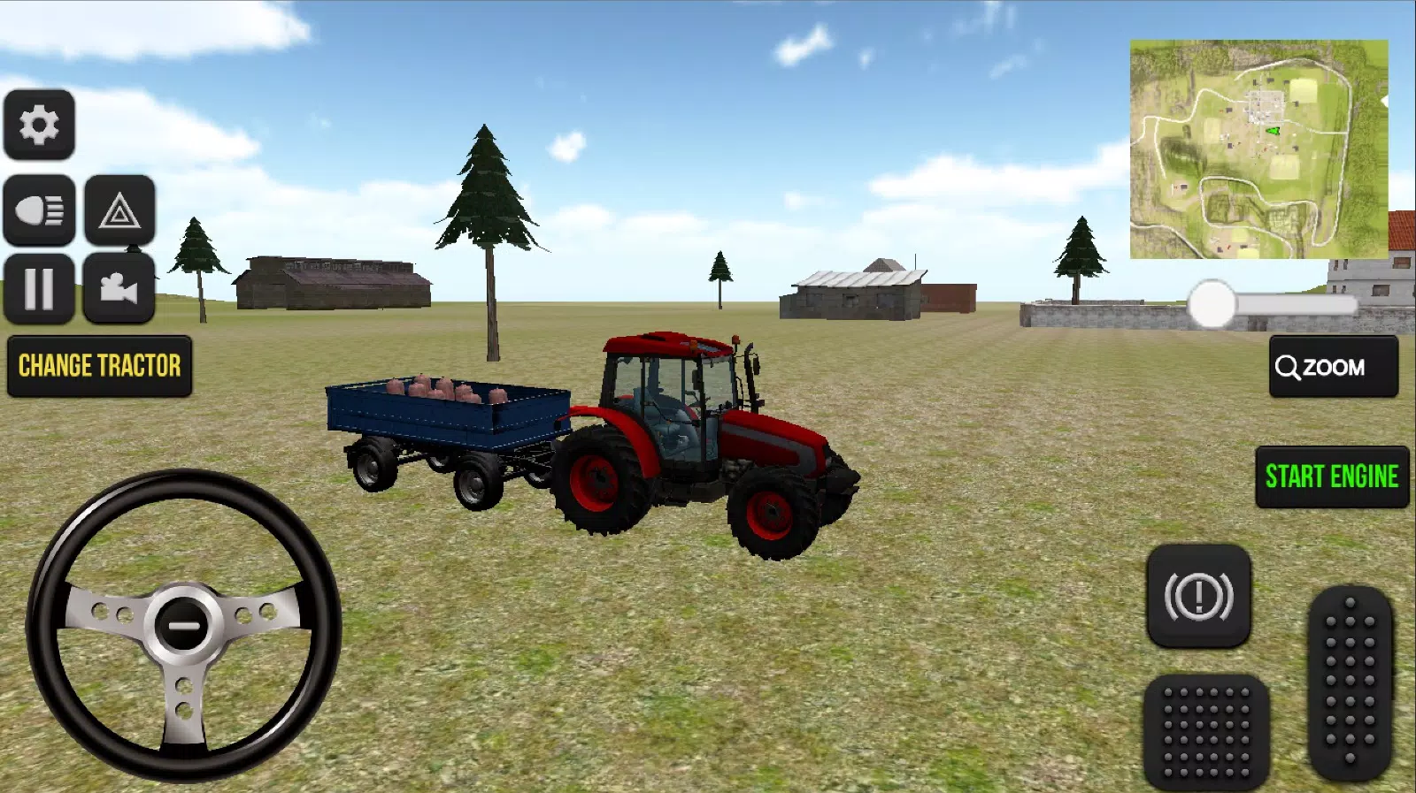 Real 3D Farm Tractor Game 2023 スクリーンショット