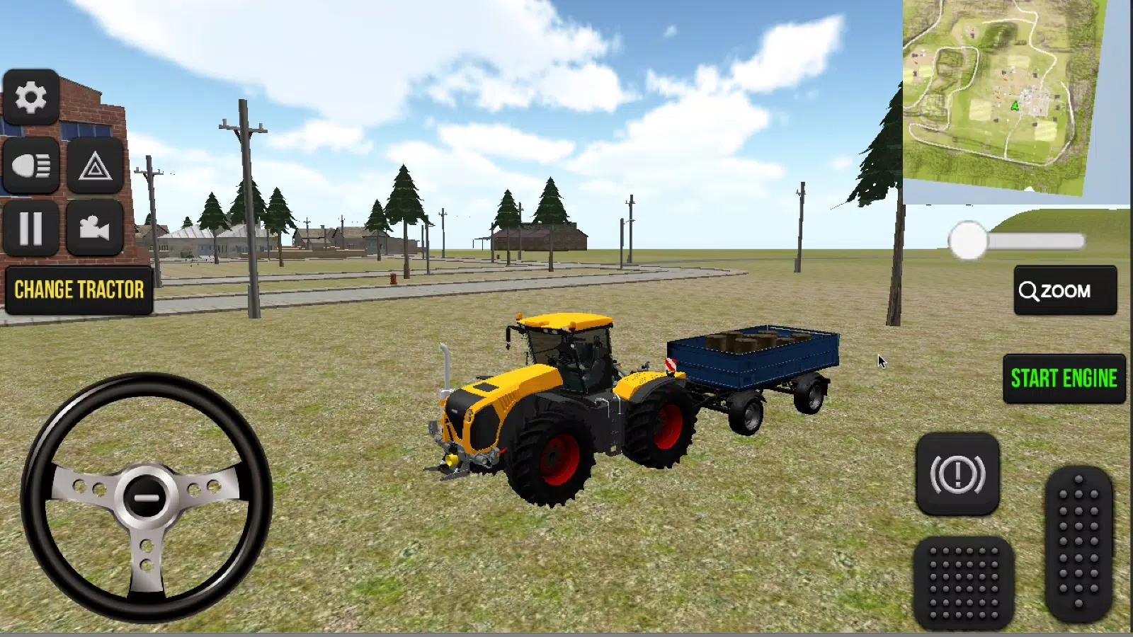 Real 3D Farm Tractor Game 2023 スクリーンショット