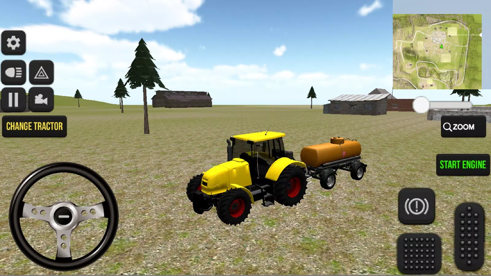 Real 3D Farm Tractor Game 2023 スクリーンショット