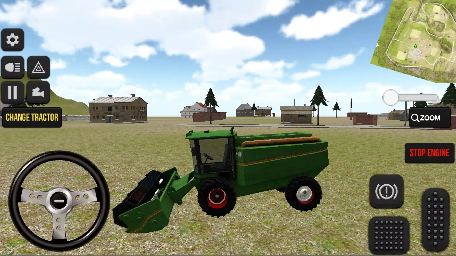 Real 3D Farm Tractor Game 2023 スクリーンショット