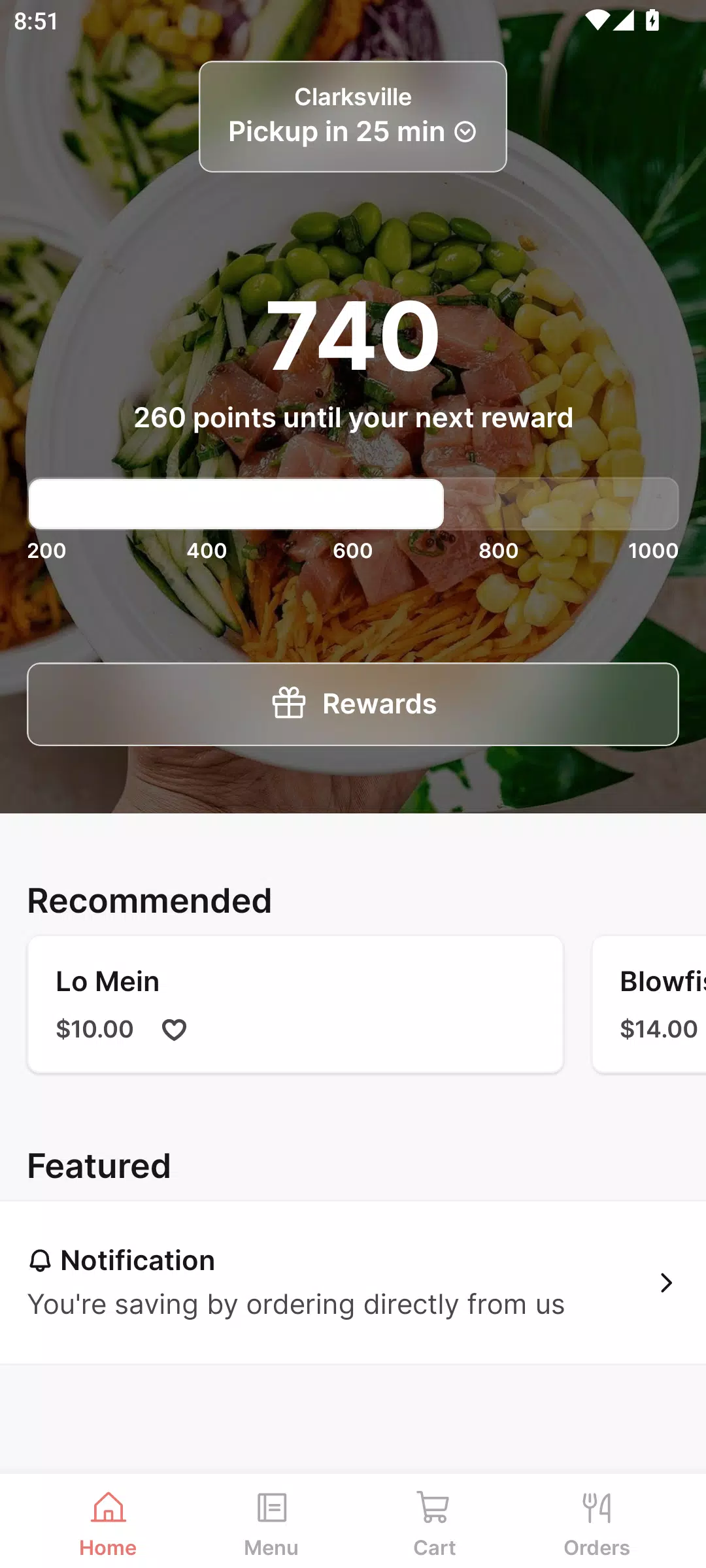 Blowfish Poke & Grill Screenshots