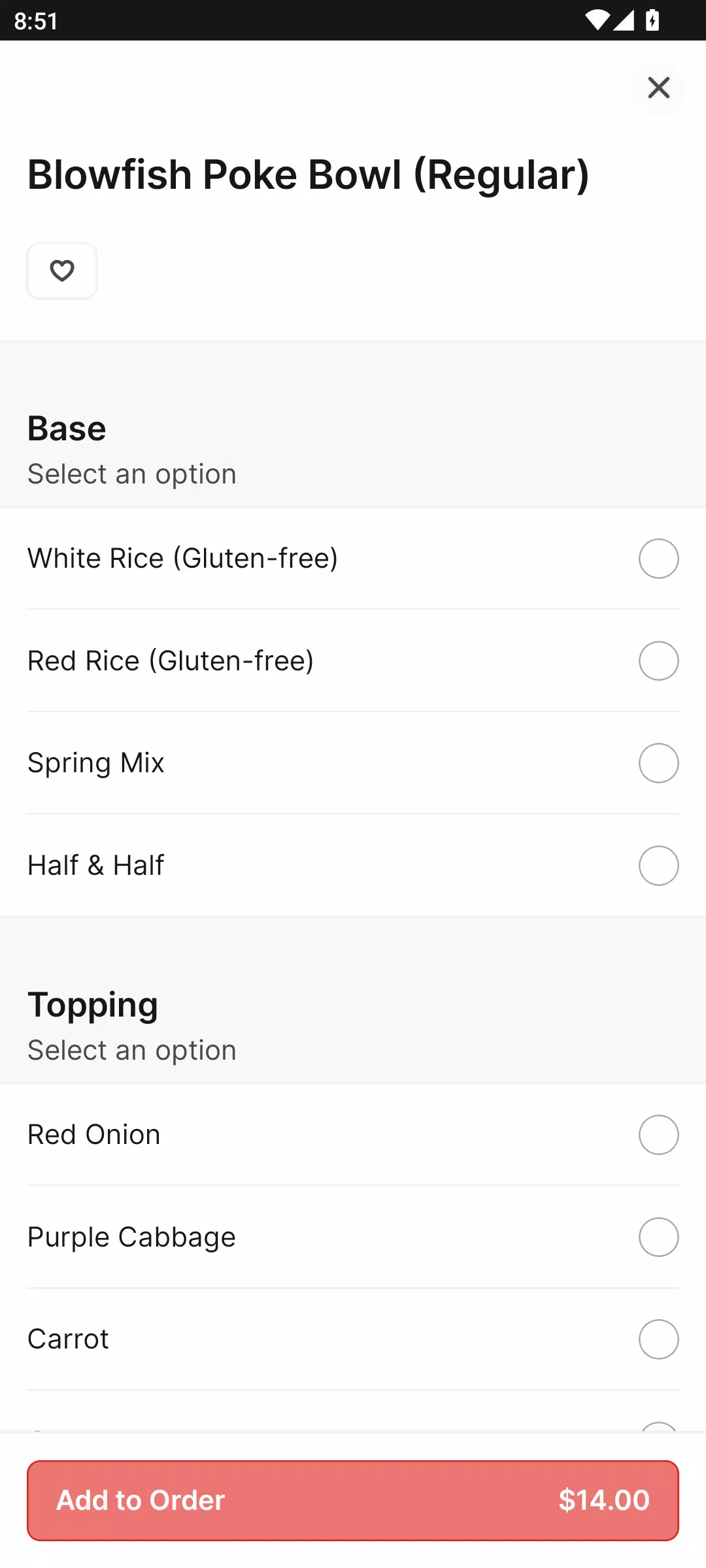 Blowfish Poke & Grill Screenshots