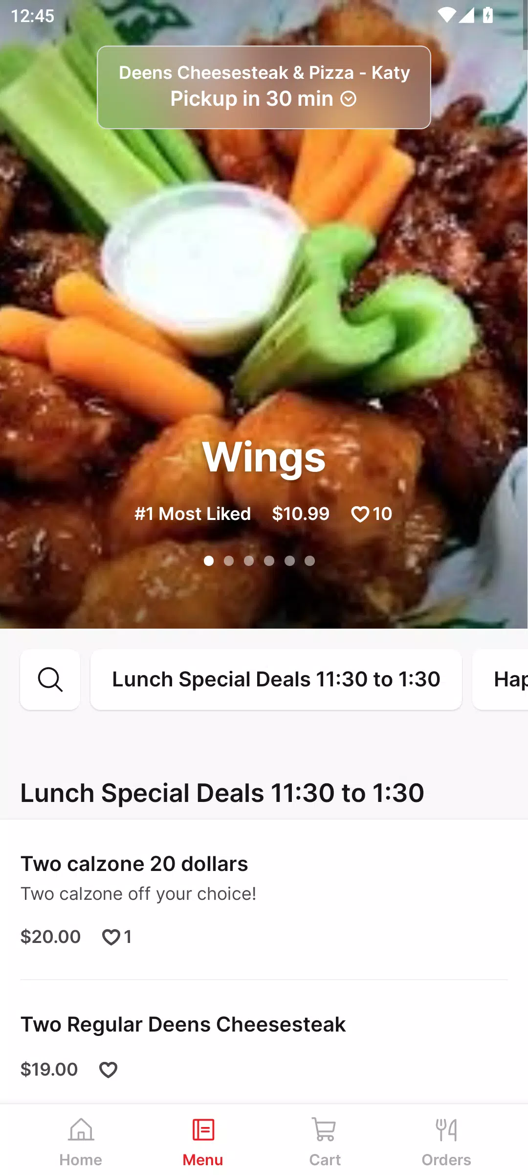 Deen's Cheesesteak & Pizza Screenshots